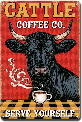 Vista 26 de Lygond Letrero de metal con texto en inglés «Bear That's What I Do I Drink Coffee I Hate People and I Know Things», decoración de invernadero