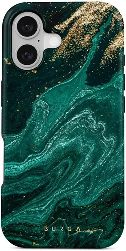 Vista 87 de BURGA - Funda compatible con iPhone 12, apta para carga inalámbrica, carcasa rígida híbrida de 2 capas + funda de silicona, resistente, ajuste