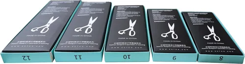 Vista 5 de Tijeras traseras de cuero para coser de 8 pulgadas