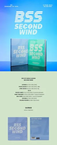 Vista 3 de BSS BooSeokSoon (Seventeen) - 1er álbum sencillo Segundo CD de viento