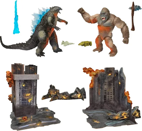 Vista 6 de Godzilla Monsterverse Paquete de Batalla de la Ciudad, Multi