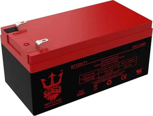 Vista 4 de Batería de repuesto Neptune de 12 V 3.4 AH para cortacésped Toro # 106-8397