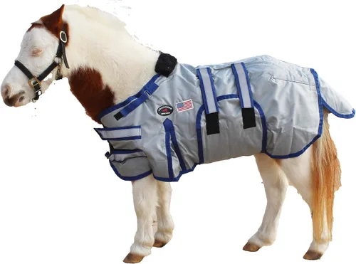 Vista 5 de CHALLENGER 1680D Miniature Weanling Donkey Pony Horse Foal Winter Blanket