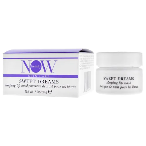 Vista 4 de NOW BEAUTY Sweet Dreams - Máscara de labios para dormir, máscara de labios durante la noche, bálsamo labial orgánico e hidratante, hidratación, rica