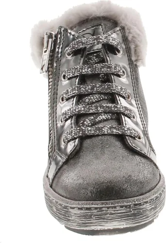 Vista 4 de Naturino Girls 5221 - Botas de encaje con forro para niñas