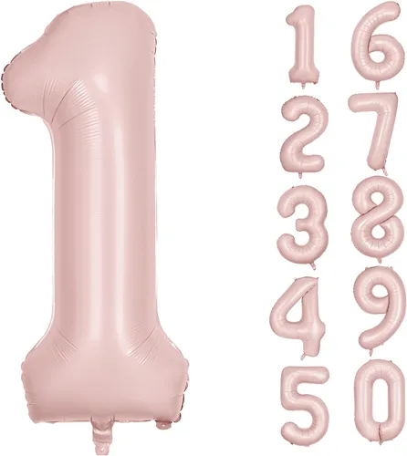 Vista 72 de Globos gigantes de helio de aluminio de 40 pulgadas, color negro, globos digitales grandes del número 0 para decoración de fiesta de cumpleaños