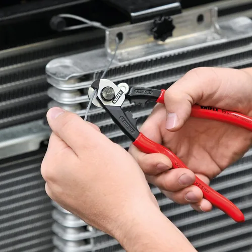 Vista 5 de KNIPEX 95 61 190 Cortadores de cuerda de alambre SBA