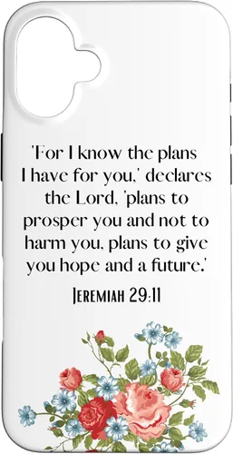 Vista 23 de iPhone 13 Pro Max Sé los planes que tengo para ti, dice el Señor Jeremías 29:11