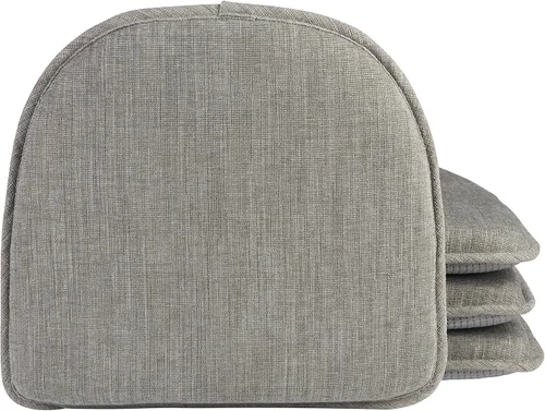 Vista 135 de Klear Vu Raindrop The Gripper - Cojines antideslizantes para silla, suaves y cómodos, almohadillas para asiento, almohadón para cocina, comedor u