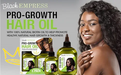 Vista 7 de SFC Black Empress Pro-Growth - Aceite para el crecimiento del cabello de ricino negro jamaicano y aguacate, 2.5 onzas