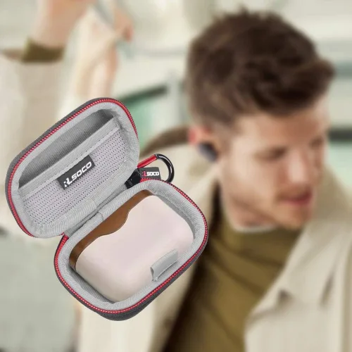 Vista 7 de RLSOCO Funda de transporte para Sony WF-1000XM3/para Sony WF-SP800N Auriculares intrauditivos con cancelación de ruido Bluetooth verdaderamente
