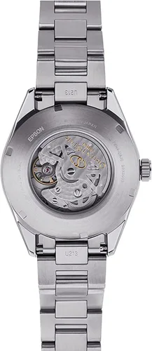 Vista 3 de Orient Star 'Basic' Reloj clásico de cristal de zafiro con esfera automática RE-AU0404N, gris rayos solares, Gris