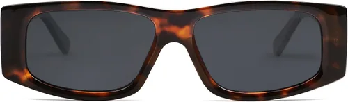 Vista 19 de SOJOS Gafas de sol polarizadas rectangulares Y2K de moda para mujeres y hombres, gafas de sol rave de diseñador de moda SJ2228