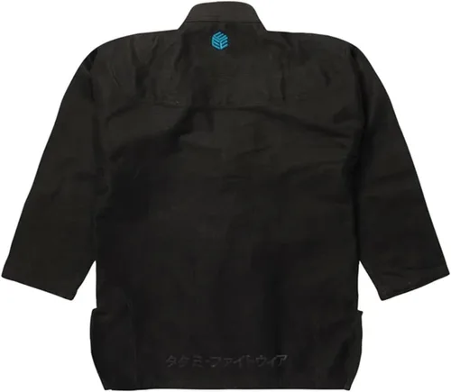 Vista 6 de Tatami Fightwear Estilo Black Label Jiu Jitsu Gi para hombre con chaqueta de tejido perla premium de 550 GSM, pantalones BJJ y bolsa