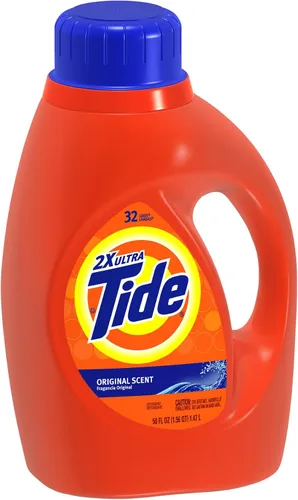 Vista 18 de Tide 13875CT Detergente líquido para ropa, original, botella de 25 onzas (caja de 6)