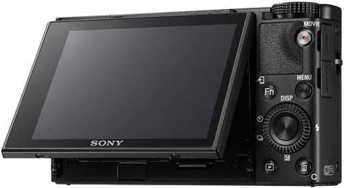 Vista 4 de Sony RX100 VI Cámara digital compacta premium de 20.1 MP con sensor de 1 pulgada, lente de zoom ZEISS de 24-200mm y EVF OLED emergente