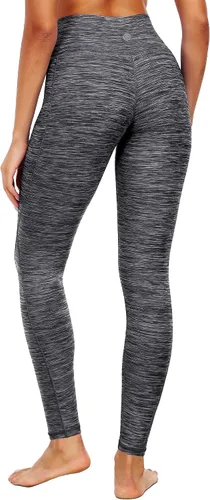 Vista 34 de Neleus calzas de yoga para mujer con bolsillo y cintura alta, para correr, con control de barriga