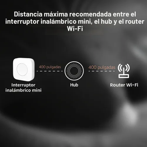 Vista 2 de Aqara Mini interruptor inalámbrico y enchufe Samrt con monitoreo de energía, requiere Aqara Hub, conexión Zigbee, botón inteligente