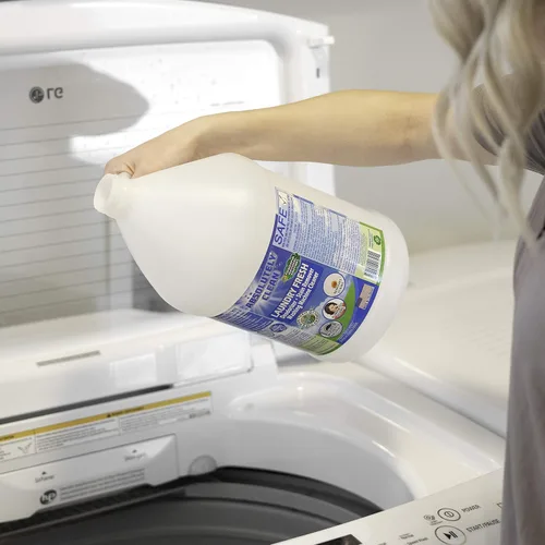 Vista 3 de Absolutely Clean Amazing - Detergente líquido para lavar ropa, removedor de manchas y olores, fórmula de base natural (fabricado en Estados Unidos)