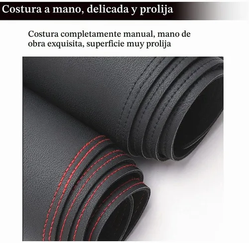 Vista 5 de Rifoda para Toyota Corolla Alfombrilla para Salpicadero Compatible con Corolla 2022 2021 2020 2019 Material de Cuero con Costuras Negras negro