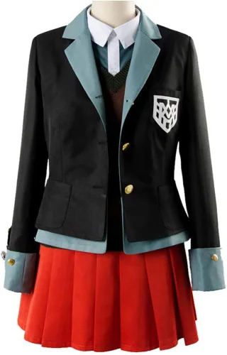 Vista 4 de Disfraz de kimono de anime, uniforme JK, para cosplay, escuela, niña, uniforme, chaqueta, disfraz de Halloween