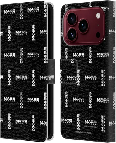 Vista 52 de Head Case Designs Funda de piel con licencia oficial de EA Bioware Mass Effect Cerberus Logo Graphics tipo cartera compatible con Apple iPhone 11