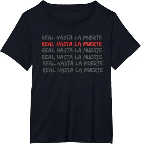 Vista 4 de Camiseta Real Hasta La Muerte Negro