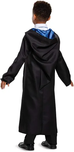 Vista 2 de Capa de Harry Potter, túnica oficial de Hogwarts Wizarding World, accesorio de vestir clásico para niños
