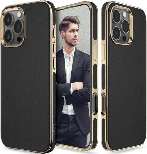 Vista 24 de LOHASIC Funda de piel diseñada para iPhone 13, funda clásica de lujo, suave, antiarañazos, a prueba de golpes, compatible con iPhone 13 de 6.1