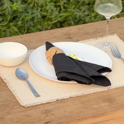 Vista 4 de Hausattire Servilletas reutilizables lavables 100% algodón 18 x 18 pulgadas Servilletas de mesa para decoración de cesta de Pascua de primavera