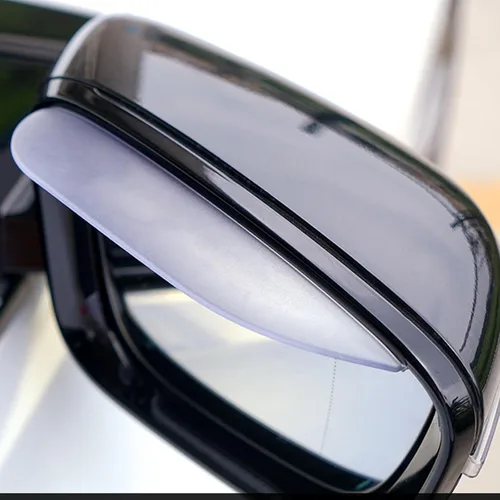 Vista 9 de Protector de Lluvia para Espejo Retrovisor, Película Protectora contra la Lluvia para Espejo de Vehículo, Protector de Visor para la mayoría