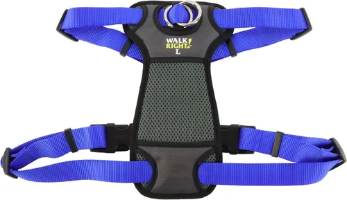 Vista 11 de Coastal Pet Walk Right - Arnés acolchado para perro con conexión frontal sin tirones, ajustable y cómodo, ajuste para razas pequeñas y grandes Negro