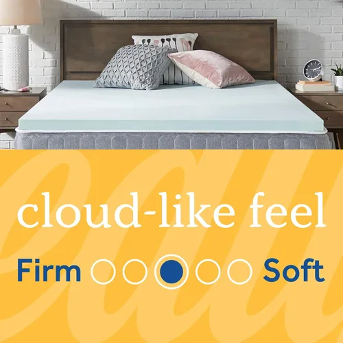Vista 2 de Sealy TrueForm - Cubrecolchón de espuma viscoelástica de 2 pulgadas
