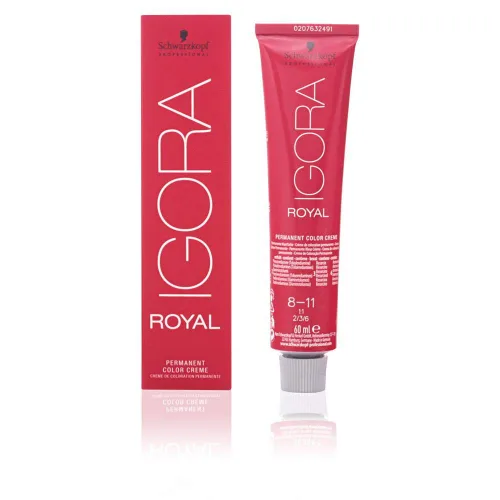 Vista 4 de Schwarzkopf - IGORA REAL MATT/ASH 8-11 03/10 2 fl oz 8-11 Hellblond Cendré Extra