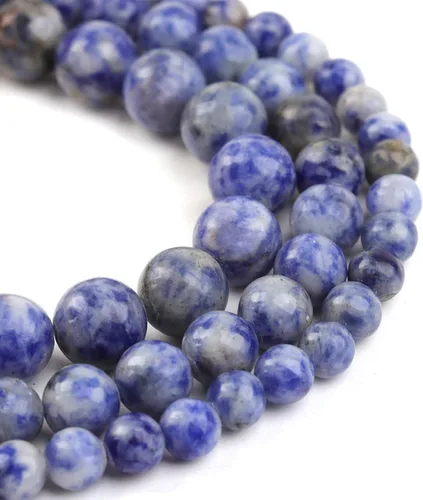 Vista 10 de 7 cuentas de piedra preciosa de chakra de 8 mm pulidas y redondas, 49 piezas, piedras naturales suaves para chakra, cristales curativos y piedras 7