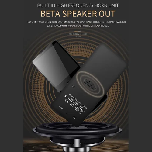 Vista 7 de Jectse Reproductor de MP3 con Bluetooth, reproductor MP3 MP4 Reproductor de música portátil con 1.8 pulgadas, sonido sin pérdidas de alta fidelidad