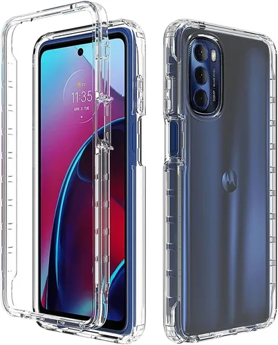 Vista 218 de Pzwoxukhov Funda para Xiaomi Poco M3 M2010J19CG M2010J19CI Caso, alta transparencia, color degradado, funda de absorción de impactos anticaída