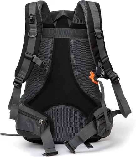 Vista 2 de Diamond Candy - Mochila de senderismo impermeable de 40 litros para hombres Gris