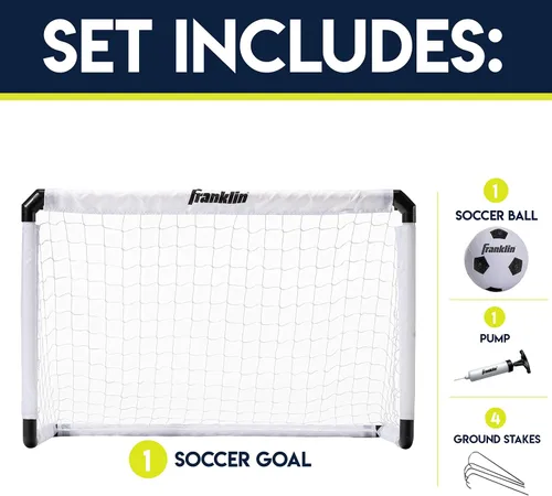 Vista 3 de Franklin Sports MLS juego de pelota y portería de fútbol