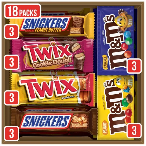 Vista 11 de Paquete de M&M's variados.
