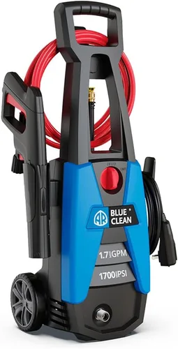 Vista 14 de AR Blue Clean BC383HS Lavadora a Presión Eléctrica - 2000 PSI, 1.7 GPM, 13 Amperios, Accesorios de Conexión Bayoneta, Mango Telescópico