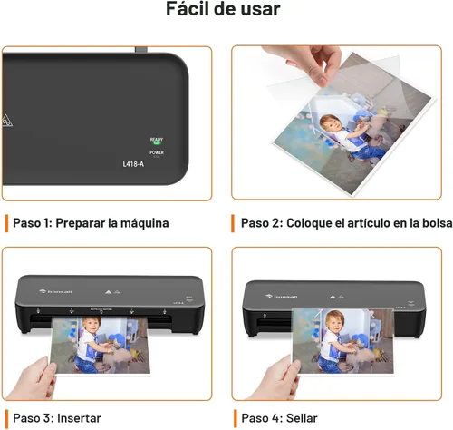 Vista 7 de Bonsaii Hojas de laminación, 100 bolsas de laminación térmica de 3 mil, 9 x 11.5 pulgadas, tamaño carta, transparentes y duraderas, adecuadas
