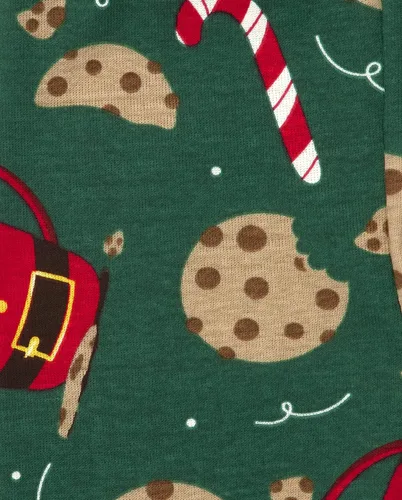 Vista 5 de The Children's Place Baby Christmas Pajamas, Cotton