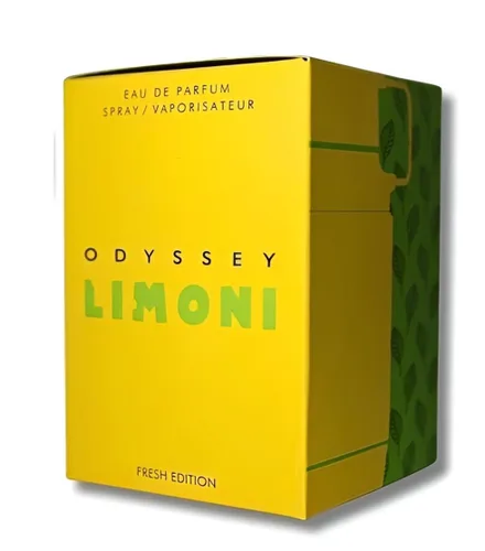 Vista 4 de Armaf Odyssey Limoni Fresh - Eau de Parfum en espray unisex, 3.4 onzas