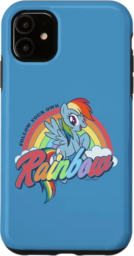 Vista 8 de iPhone 16 My Little Pony: Friendship Is Magic Follow Your Own Rainbow Case