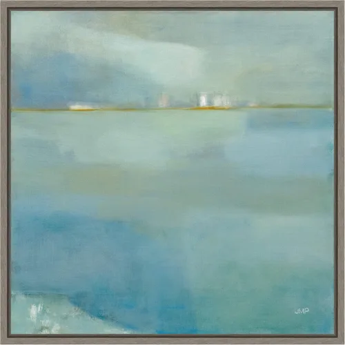 Vista 16 de Amanti Art Lienzo enmarcado para pared, 16 x 16 pulgadas, niebla y rocío por Julia Purinton, lienzo enmarcado para pared, obras de arte abstractas