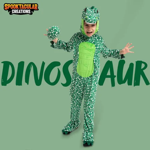 Vista 2 de Spooktacular Creations Child Unisex T-rex Realistic Costume