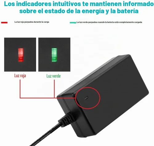 Vista 3 de Creabest Cargador de batería de iones de litio de 12 V compatible