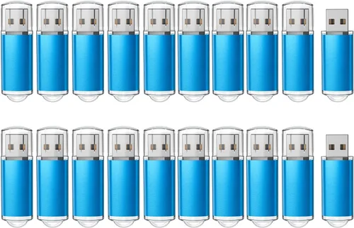 Vista 7 de RAOYI 10 unidades de 1 GB USB Flash Drive 1G Pen Drive USB 2.0 Memory Stick Thumb Drive Negro