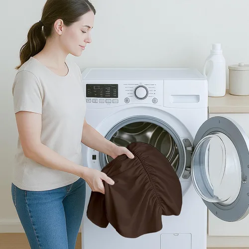 Vista 9 de Cottignton Lane - Falda de cama para cuna con volantes, ropa de cama suave para guardería en 100% algodón natural, estilo plataforma con cobertura